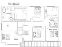 Plan 2, floor 2